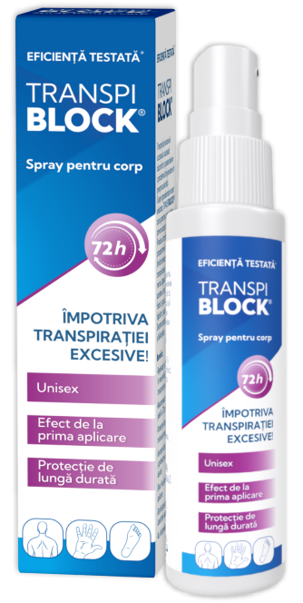 Transpiblock spray pentru corp